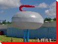 World's Largest Curling Rock - Arborg, Manitoba
