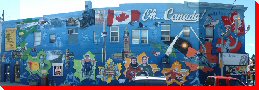 Canadian Moments Mural - Aurora, Ontario
