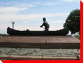 Canoe Paddler - Colonel McCormack - Baie Comeau, Quebec