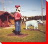 Babe the Blue Ox and Paul Bunyan - Blind River, Ontario