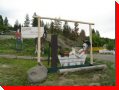 Cowboy in a Bathtub - Clinton, British Columbia
