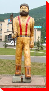 Lumberjack - Chetwynd, British Columbia