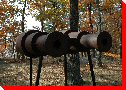 Unfeasibly Large Binoculars - Dorset, Ontario