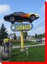 Firebird on a Pole - Elmvale, Ontario
