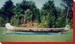 Voyageur Canoe - French River, Ontario