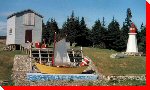 Boat and Lighthouse - Grand Bank, Newfoundland and Labrador