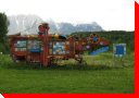 Decorated Threshing Machine - Hazelton, British Columbia