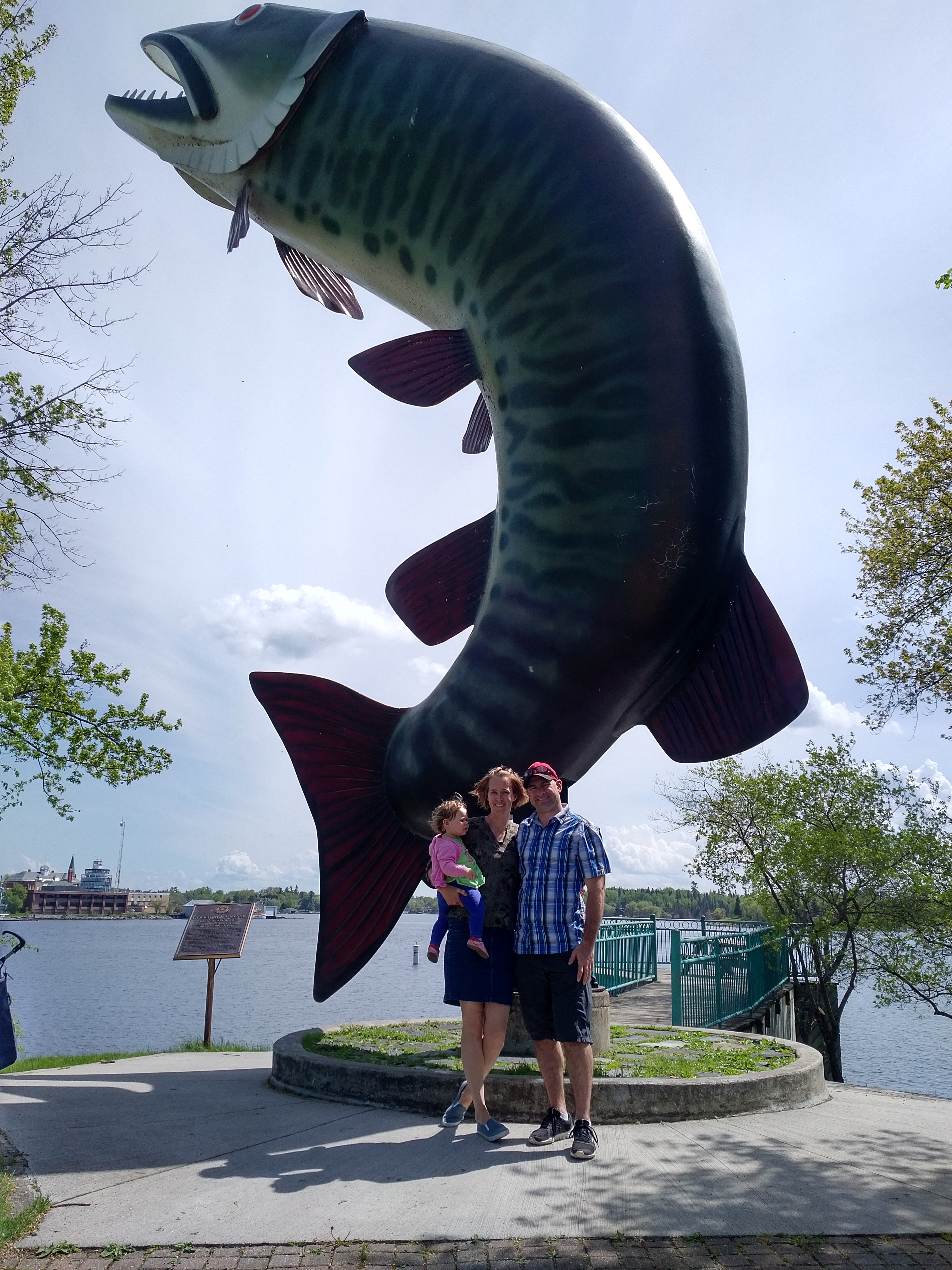 Husky the Muskie - Kenora, Ontario