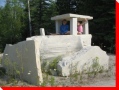 Stone Bulldozer - Miller Lake, Ontario