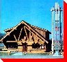 World's Largest X Country Skis - 100 Mile House, British Columbia