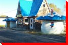 Smurf Huts - Beaupre, Quebec