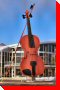 World's Largest Illuminated Fiddle - Sydney, Nova Scotia
