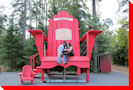 Northern Ontario's Largest Muskoka Chair - Thessalon, Ontario