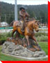 Cowboy and Horse - Williams Lake, British Columbia